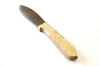 Шкерочный нож для рыбы с деревянной ручкой №104 150х285мм