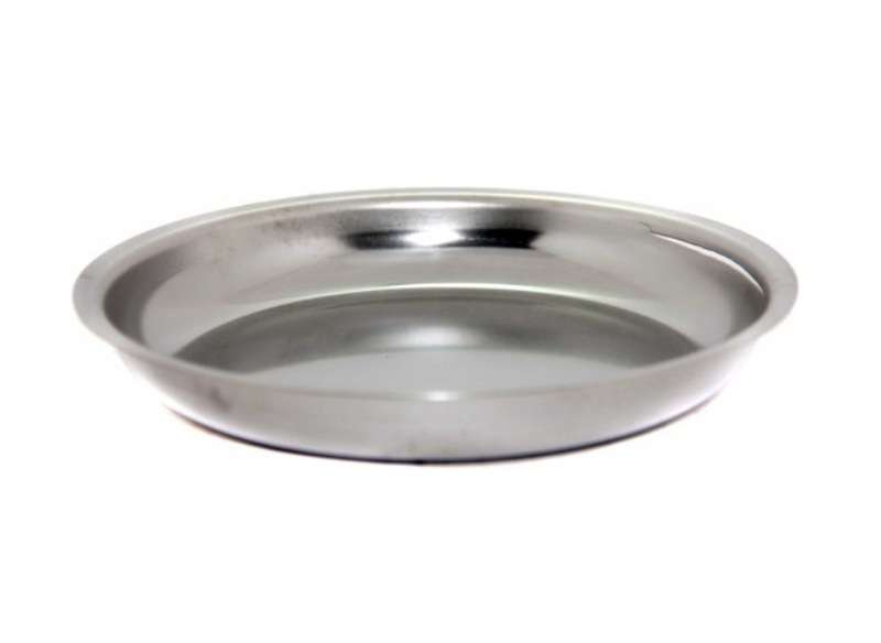 Тарелка мелкая для 2-х блюд нержавеющая сталь d186мм