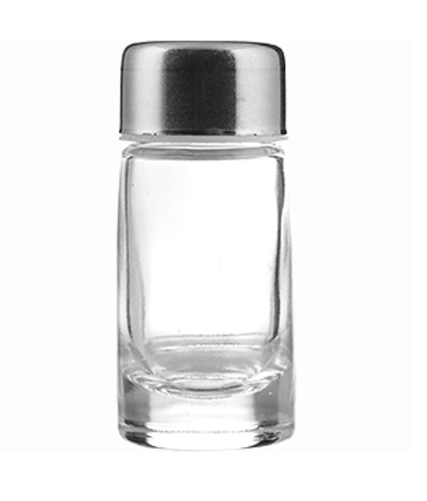 Подставка для зубочисток 40мл стекло/нержавеющая сталь