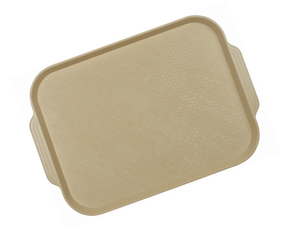 Поднос пластиковый 450х355мм бежевый