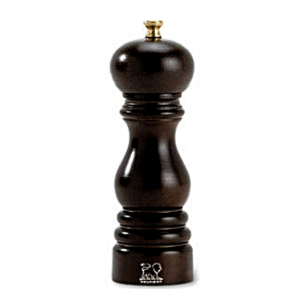 Мельница для перца d54мм h180мм дерево темно-коричневый Peugeot