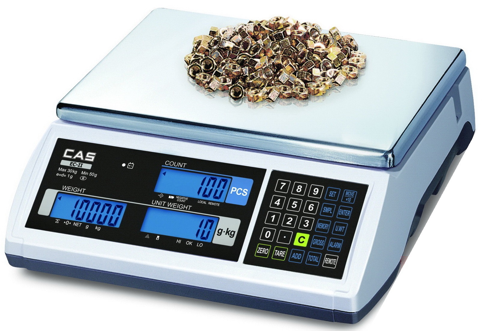 Весы фасовочные до 6 кг CAS EC-6