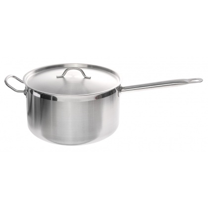 Сотейник 10л нержавеющая сталь тройное дно индукция