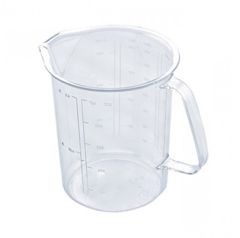 Кружка мерная пластмассовая 1л