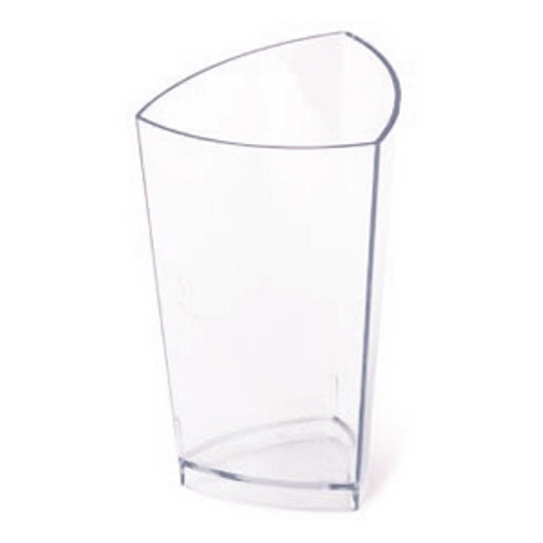 Креманка фуршетная "Бижу" треугольник кристалл 70мл 45х45мм h77мм пластик (упаковка 60шт.)