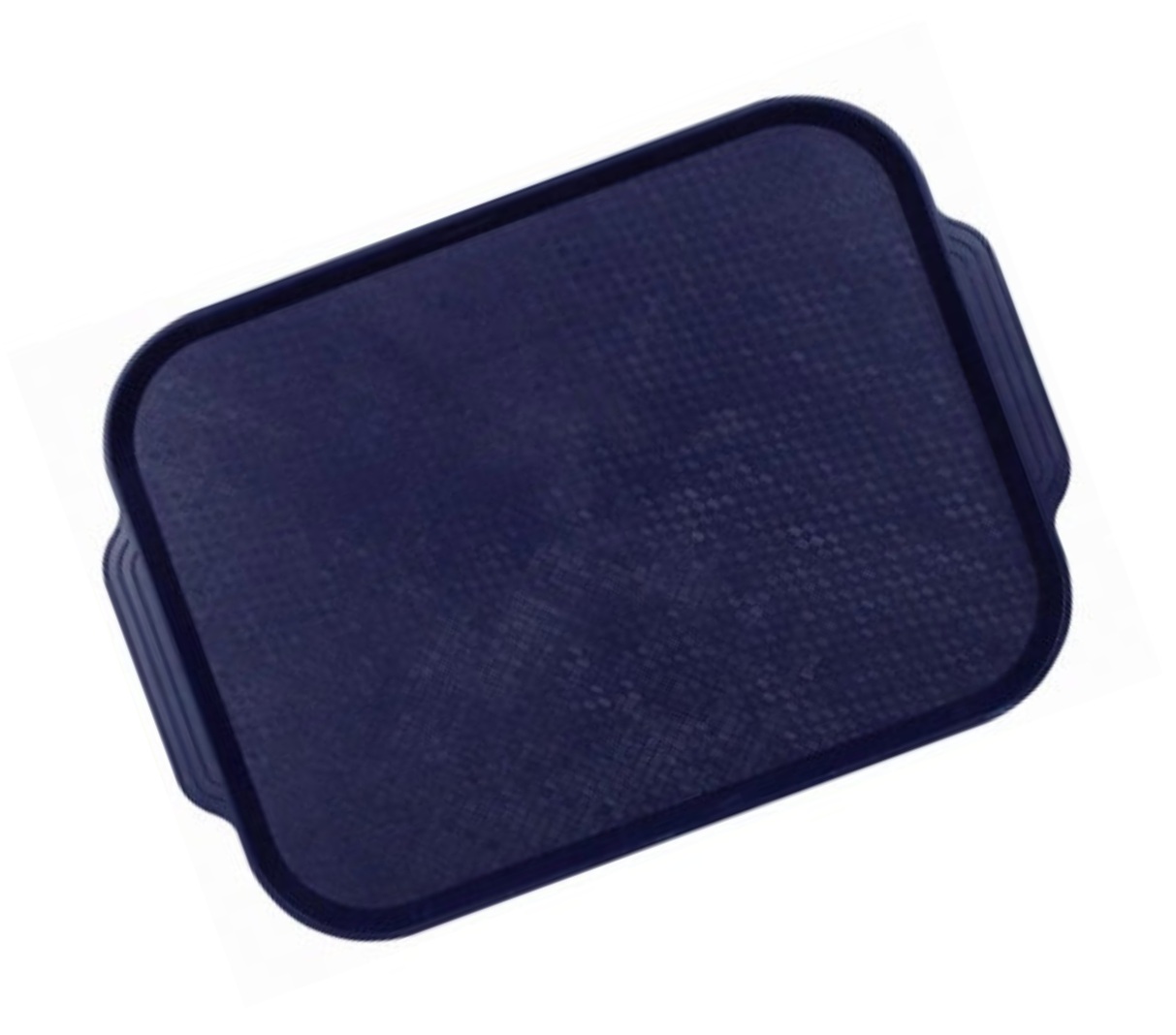 Поднос пластиковый 450х355мм темно-синий