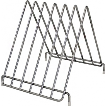 Подставка для досок и крышек нержавеющая сталь