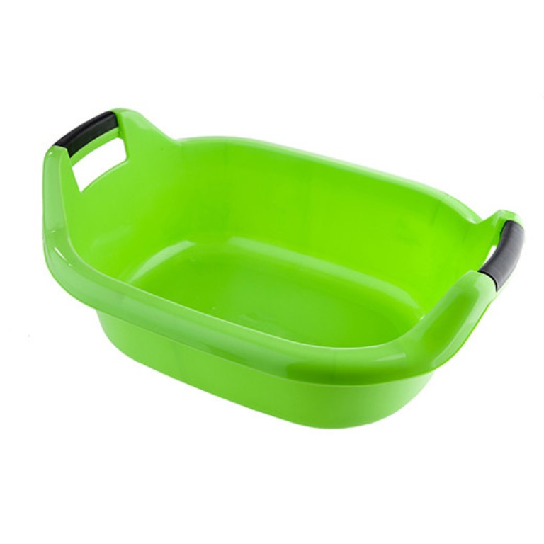 Таз пластиковый 30л овальный с ручками