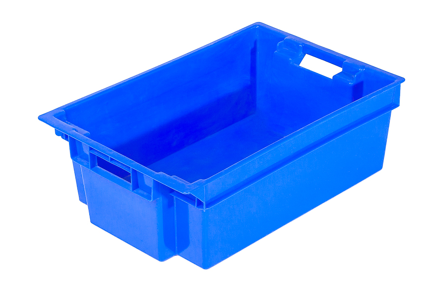 Ящик полимерный №2 сплошной 600х400х195мм