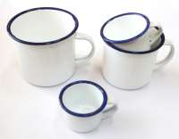 Кружка эмалированная 75мл d50мм