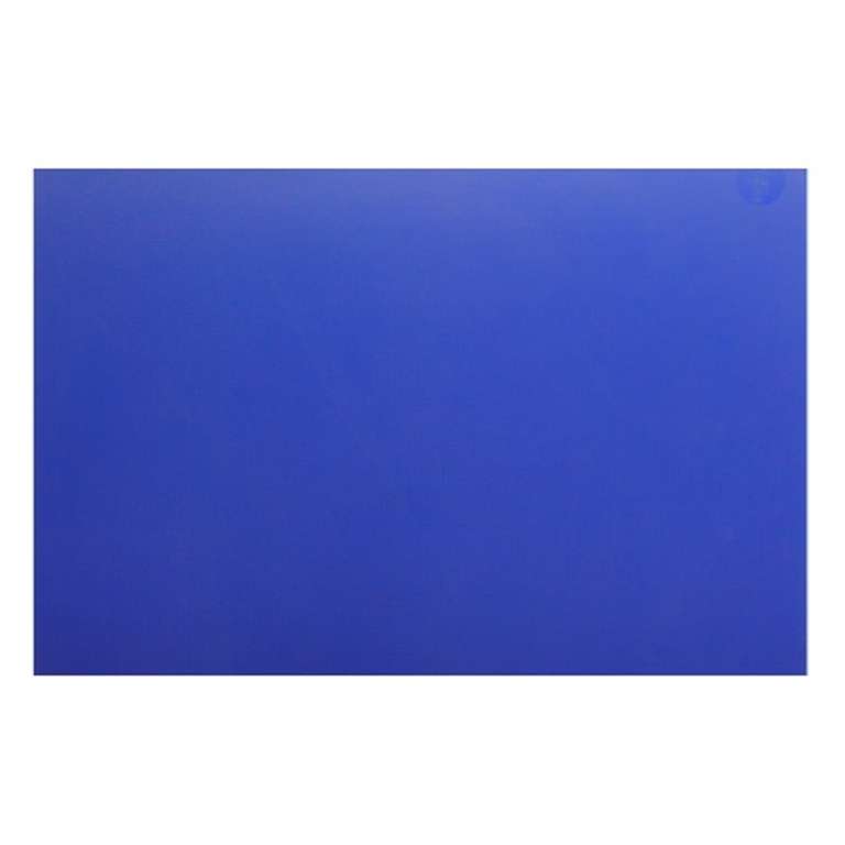 Доска разделочная полипропилен синяя 500х350х15мм