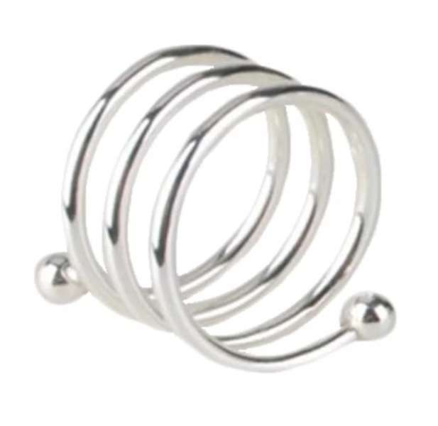 Кольцо для салфеток спираль d40мм металлическое