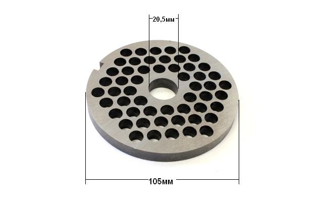 Решетка мясорубки МИМ-600 №3 без бурта