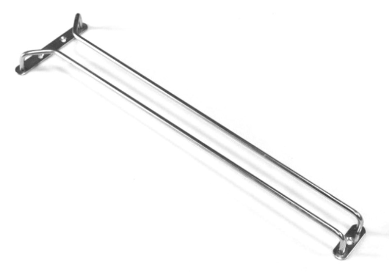 Направляющие для стаканов и бокалов L406мм нержавеющая сталь