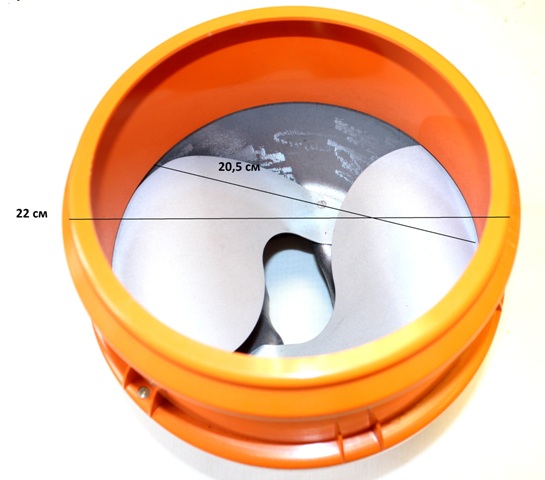 Воронка загрузочная коническая для овощерезки Гамма 5А