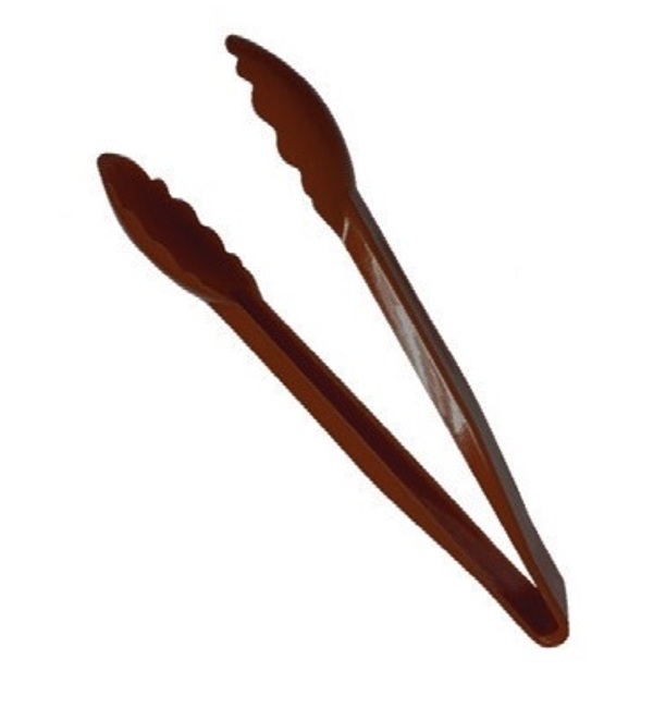 Щипцы универсальные 240мм коричневые поликарбонат