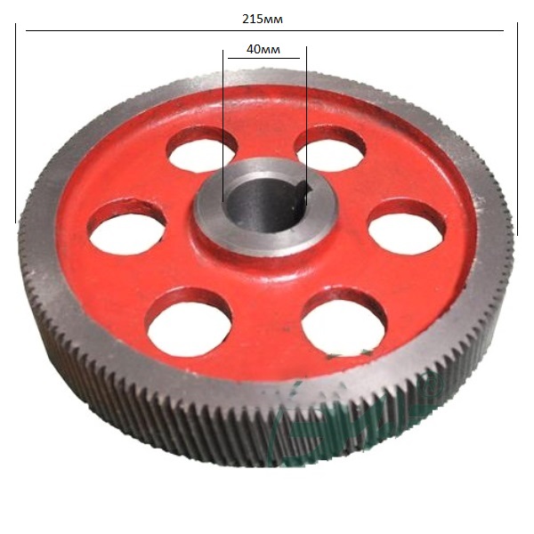 Шестерня большая к мясорубке МИМ-600 Z140