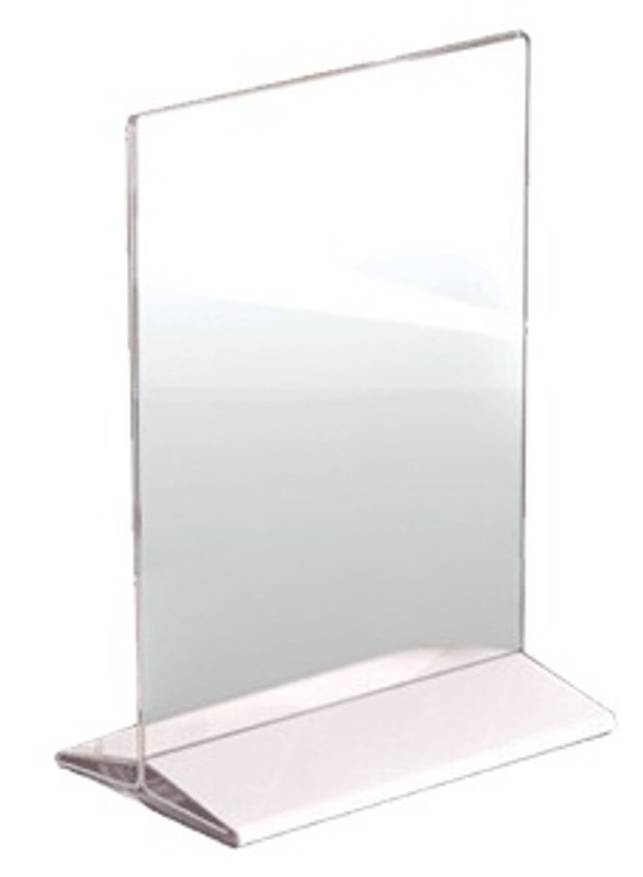 Подставка для меню 210х297мм пластик