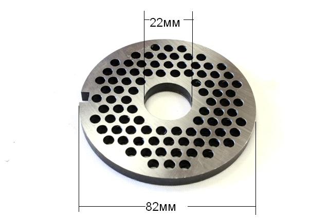 Решетка мясорубки МИМ-300 №2 с буртом