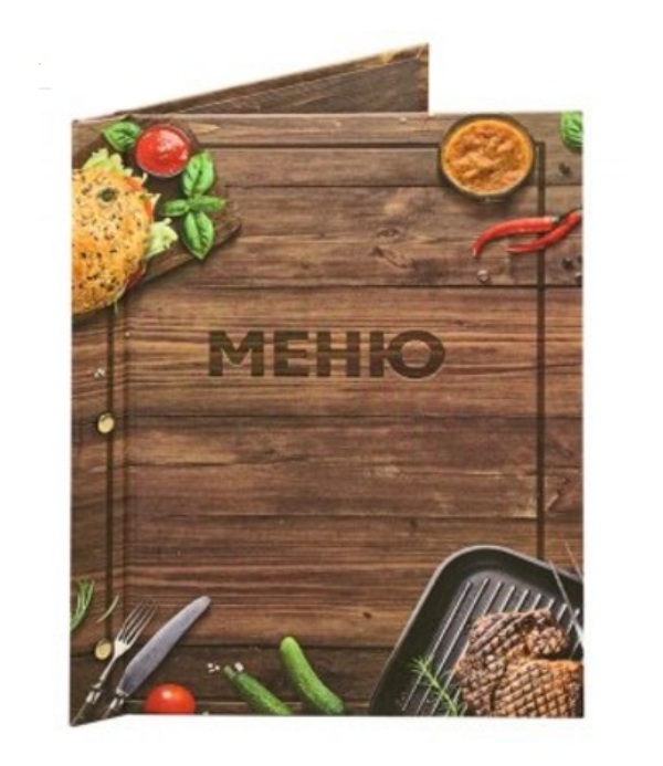 Папка 245х302мм "Меню"