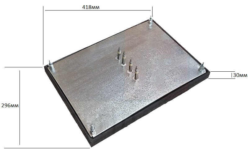 Конфорка КЭ-0,12/2,5-Т тэновая Прогресс