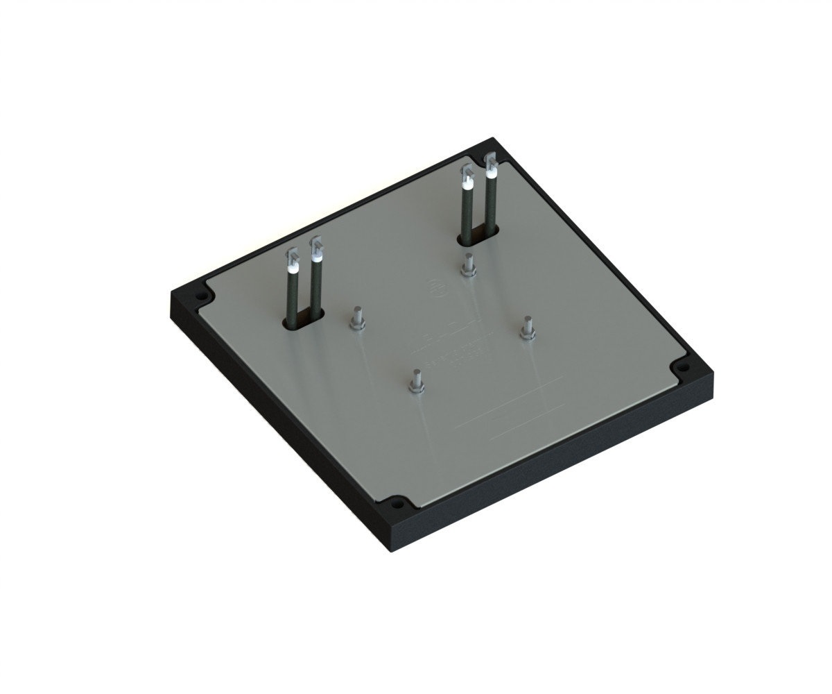 Конфорка КЭТ-0,09/3 300х300х35мм для плиты Рада