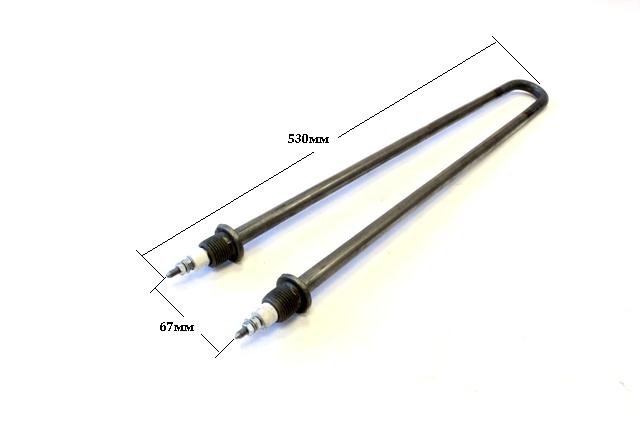 ТЭН 100А13/3,5 Р 220 №03а-1 нержавеющая сталь для КНД-12
