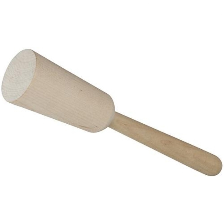 Картофелемялка деревянная малая L250мм D45мм