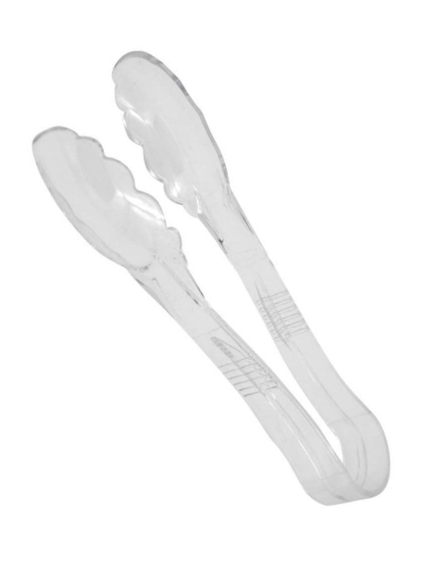 Щипцы круглые прозрачные 240мм пластиковые