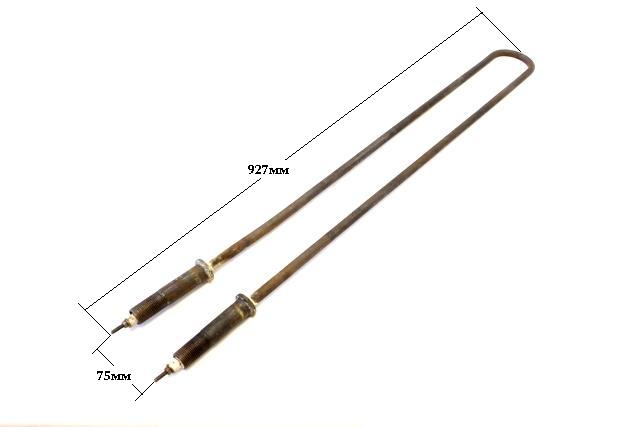 ТЭН для шкафа пекарского ЭШ-3 182Д 13/0,45 S 220 №07 с 2-мя штуцерами
