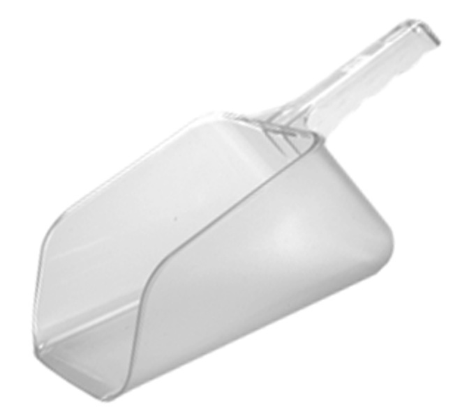 Совок пластиковый прозрачный для сыпучих 1,92кг