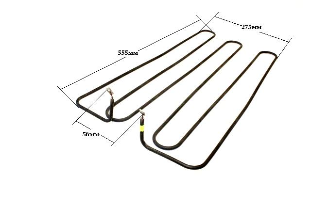 ТЭН-К для шкафов жарочных Е-образный воздух
