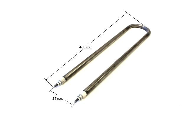 ТЭН к плите ПЭМ2-020 85А 13/0,8 S 220 U-образный