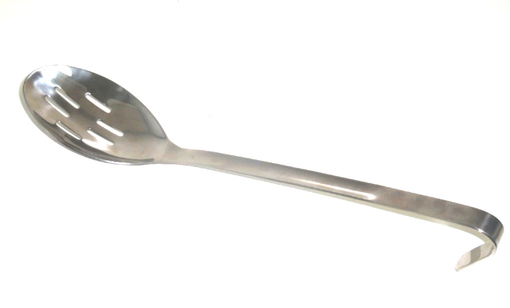 Ложка-шумовка сплошная нержавеющая сталь L340мм
