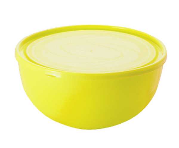 Салатник пластиковый 0,55л с крышкой