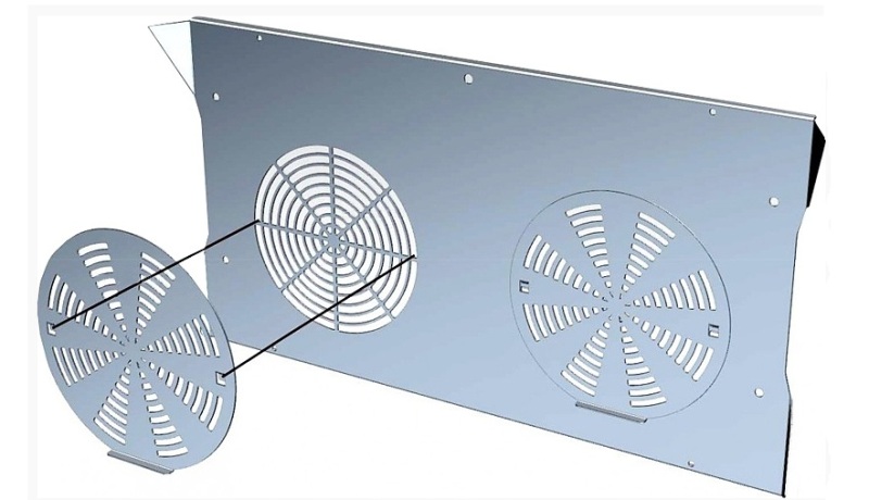 Комплект уменьшения скорости вентилятора для конвекционной печи Alfa 43