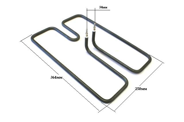 ТЭН внешний для плит к конфорке КЭ-0,12/3