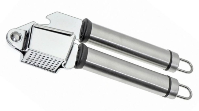 Чесночница мощная самоочищающаяся 190мм нержавеющая сталь