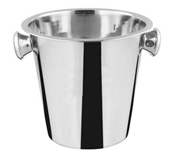 Ведро для шампанского d210мм h215мм 4л WB46  нерж. сталь