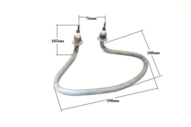 ТЭН 68,5А13/2,66 Р 220 №08а оцинкованный для  КПЭ-60