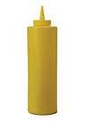 Бутылочка для соуса пластиковая 250мл желтая