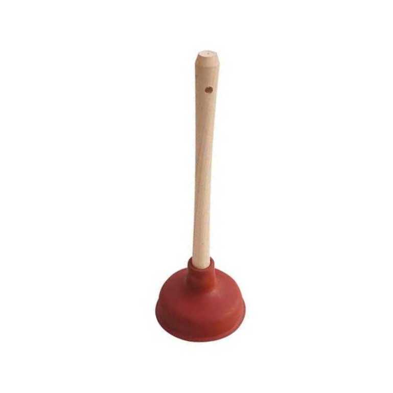 Вантуз с деревянной ручкой