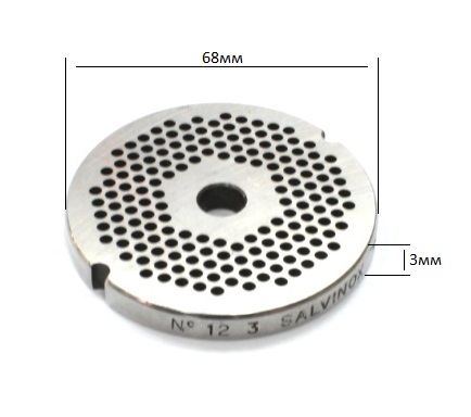 Решетка к мясорубке МЕМ-12 3мм