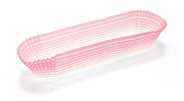 Форма бумажная для выпечки (капсула) овальная 32х133мм h30мм (16шт.)