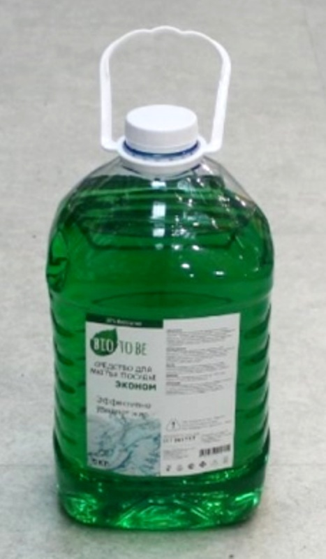 Средство для мытья посуды "Эконом Яблоко" (Bio to be) канистра 5л