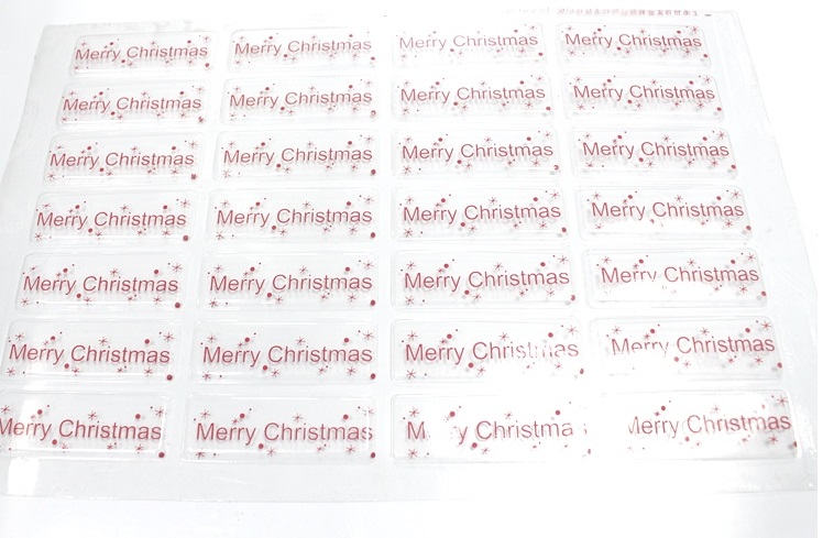 Форма для шоколада Merry Christmas (325х225мм 28шт. 70х25мм) пластик