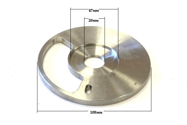 Верхняя подвижная пластина №42 к пельменному аппарату JGL