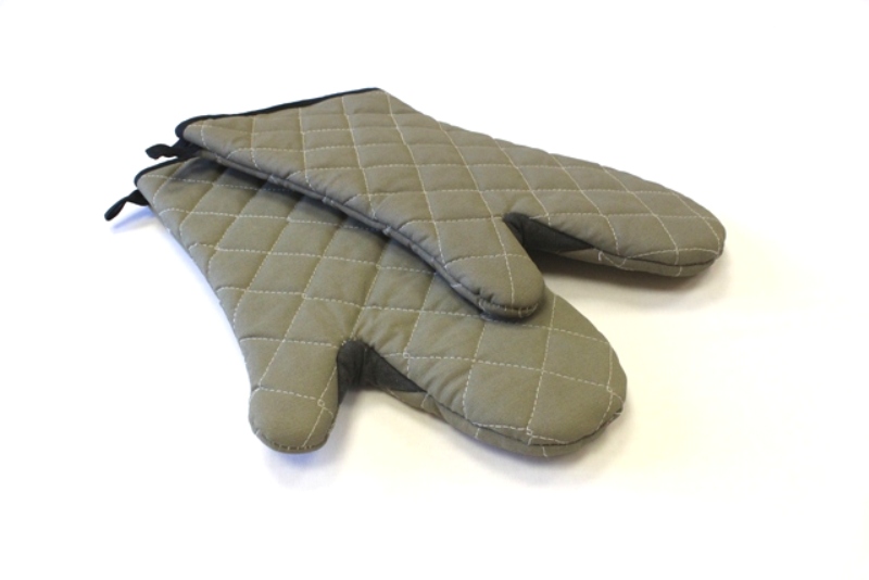 Рукавицы жаропрочные Х/Б с ПВХ напылением короткие 205°С 350х190мм