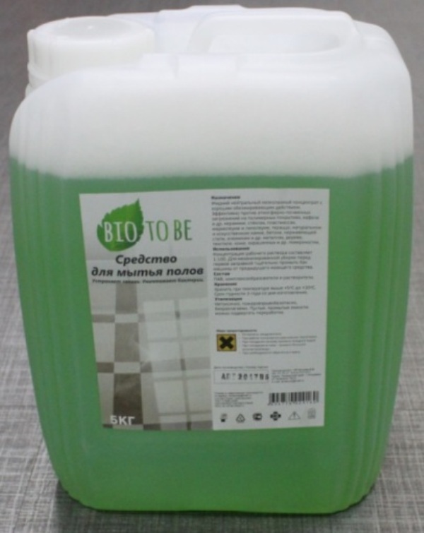 Средство для мытья полов "Bio to be" канистра 5л