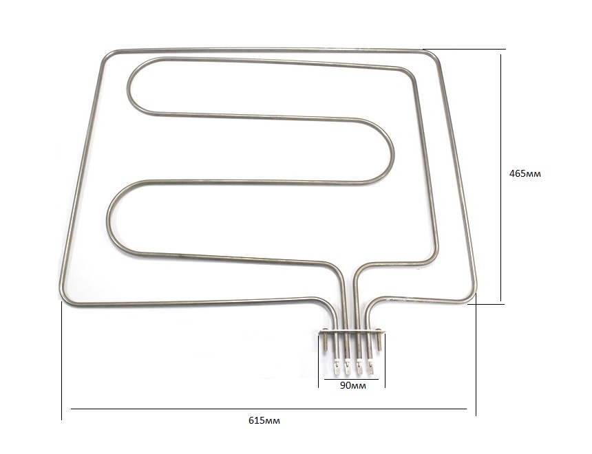 ТЭН к плите электрической ЭПШЧ 217/264-А-6,7/2,6 Т220